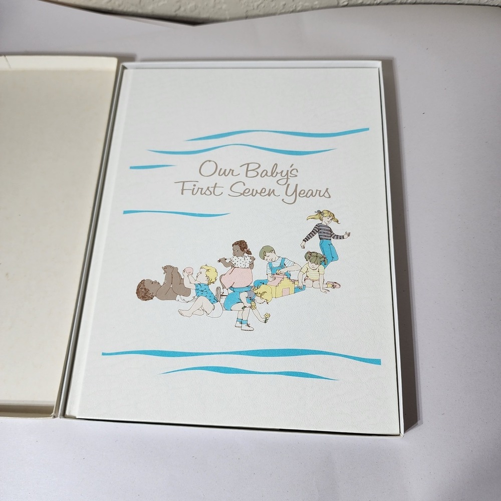 Vintage 80's‎ Our Babys First 7 Years Memories Book